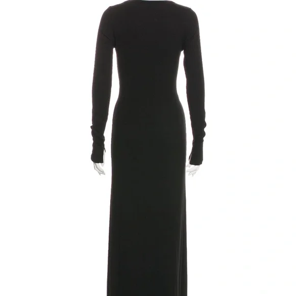 Hatch Black Scoop-neck Long Sleeve Dress - Picture 3 of 3